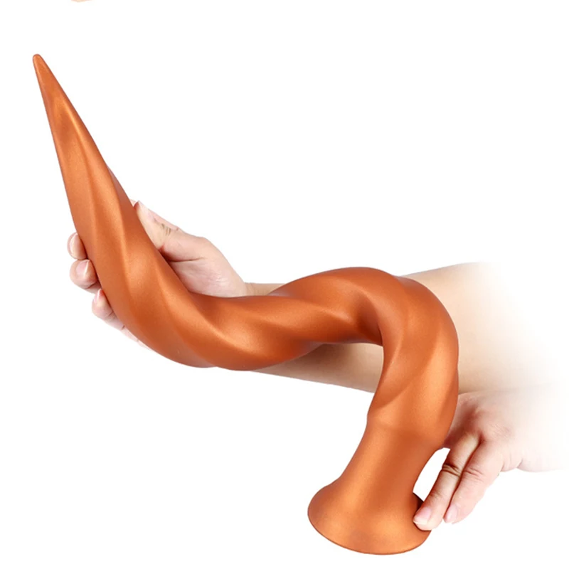 Realistic Long Anal Dildo Buttplug For Men And Women_voghion.com