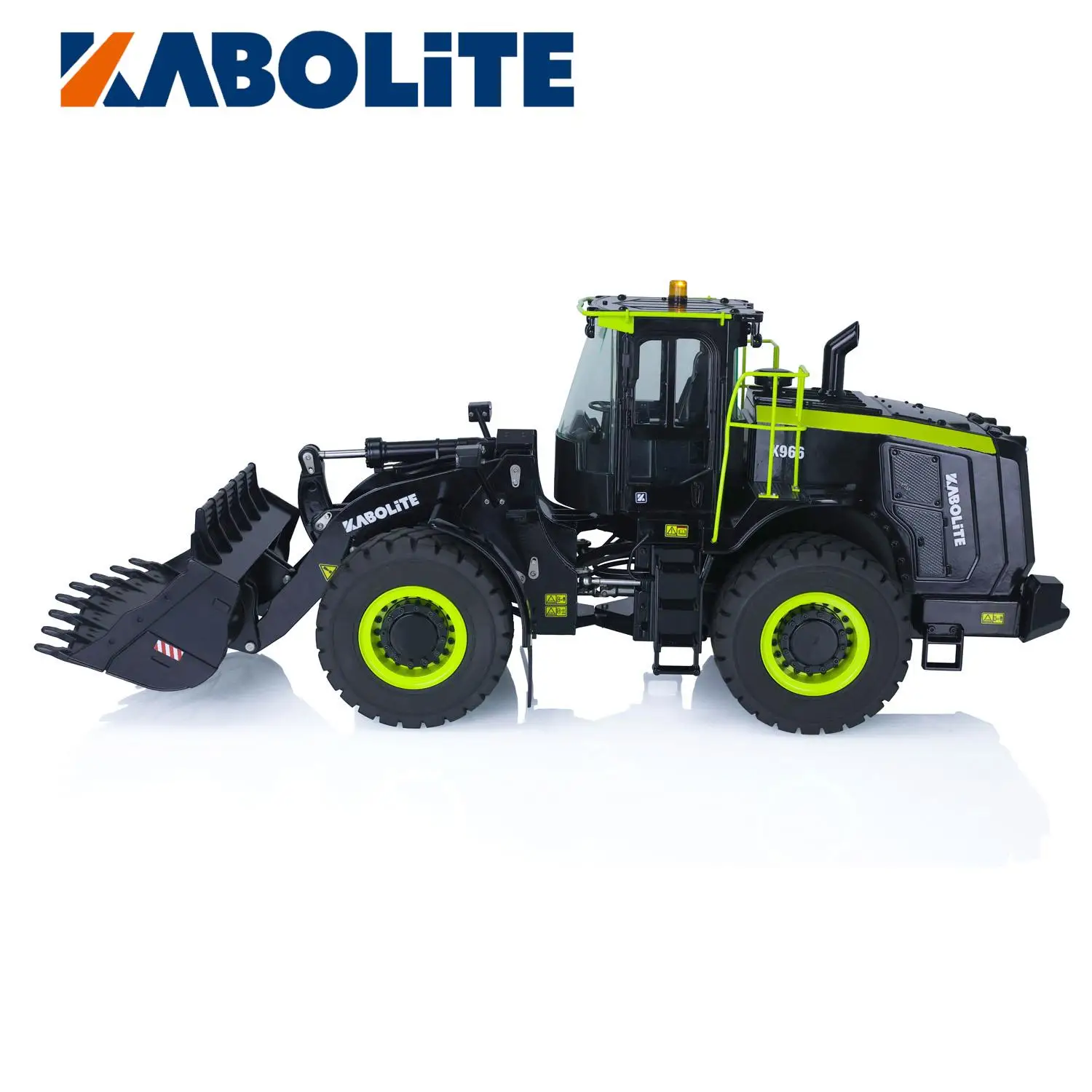In Stock KABOLITE K966 1/16 Painted Assembled Hydraulic RC Loader HUINA Remote Control Construction Vehicle Toy Model Gift 6