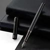 HERO Black Forest Metal Fountain Pen Titanium Black Extra Fine Nib Beautiful Tree Texture Excellent Writing Gift Pen 3