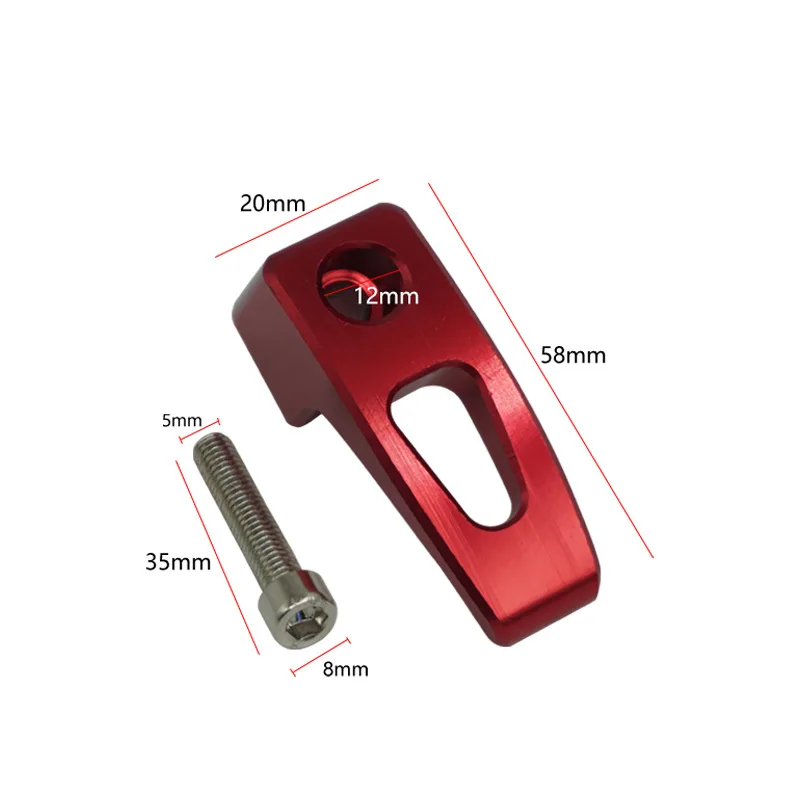 Motorcycle Scooter Helmet Holder Aluminum Alloy Bag Bottle Hook Hanger Luggage Mount
