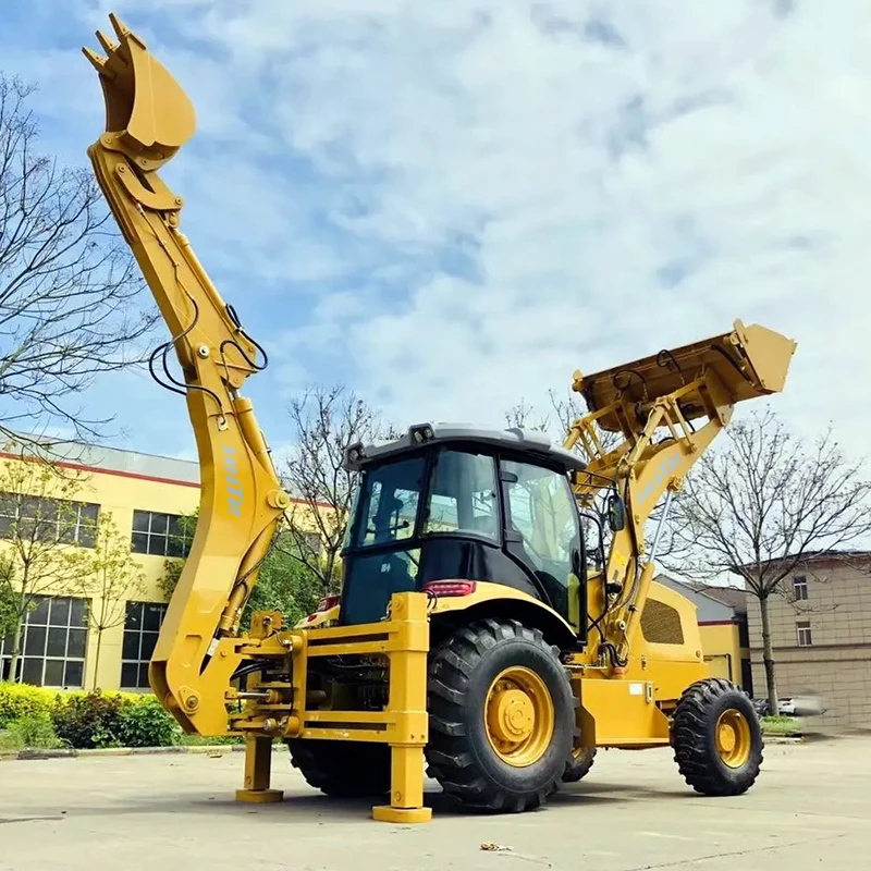 Mini Loader Backhoe 1 Ton 2 Ton 3 Ton Backhoe Loader Excavator Product