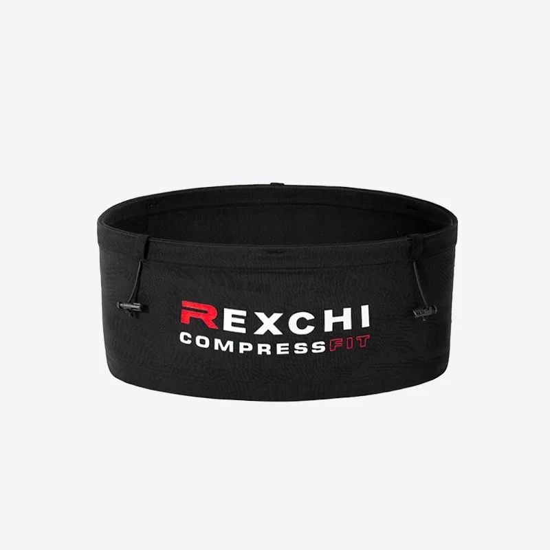 REXCHI Hidden Running Waistpack Lightweight Running Belt Waist Pack Portable Elastic Breathable Large Capacity for Outdoor Sport 6