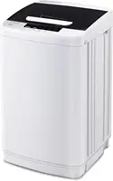 Automatic Washer Machine,Portable Washing Machine for Household Use,1.04 Cu.Ft.Laundry Washer Spin with 10 Wash Programs& LED Di 1