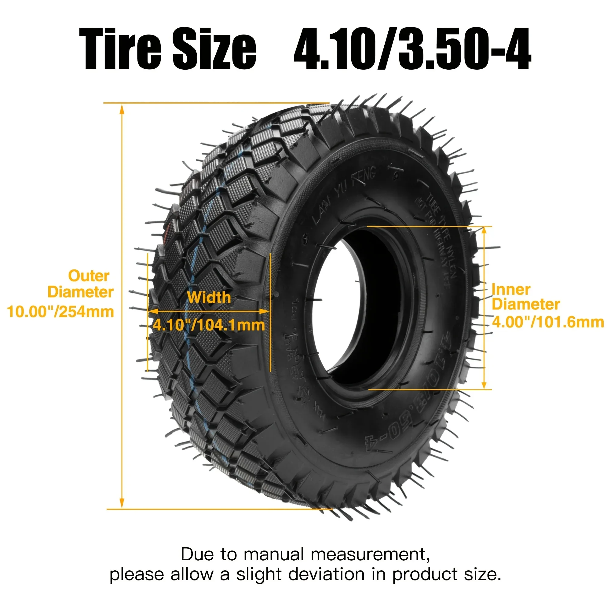 Universal Heavy-Duty Tire and Inner Tube