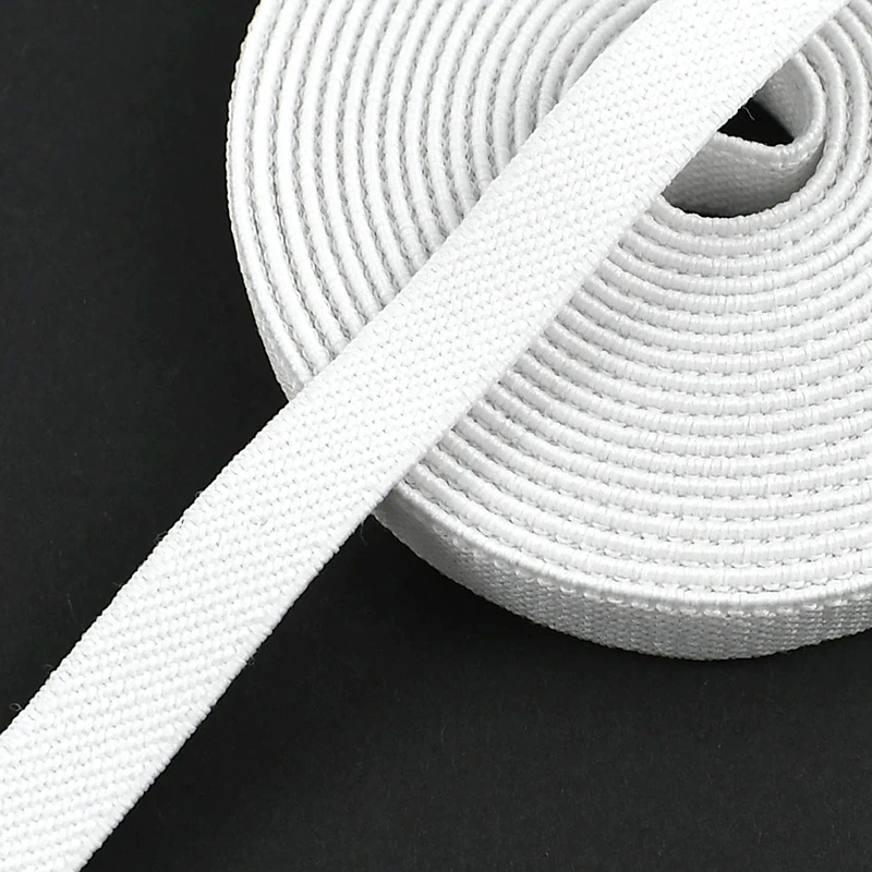 Versatile Elastic Band: 1cm Wide Stretch Tape for Sewing and DIY Projects