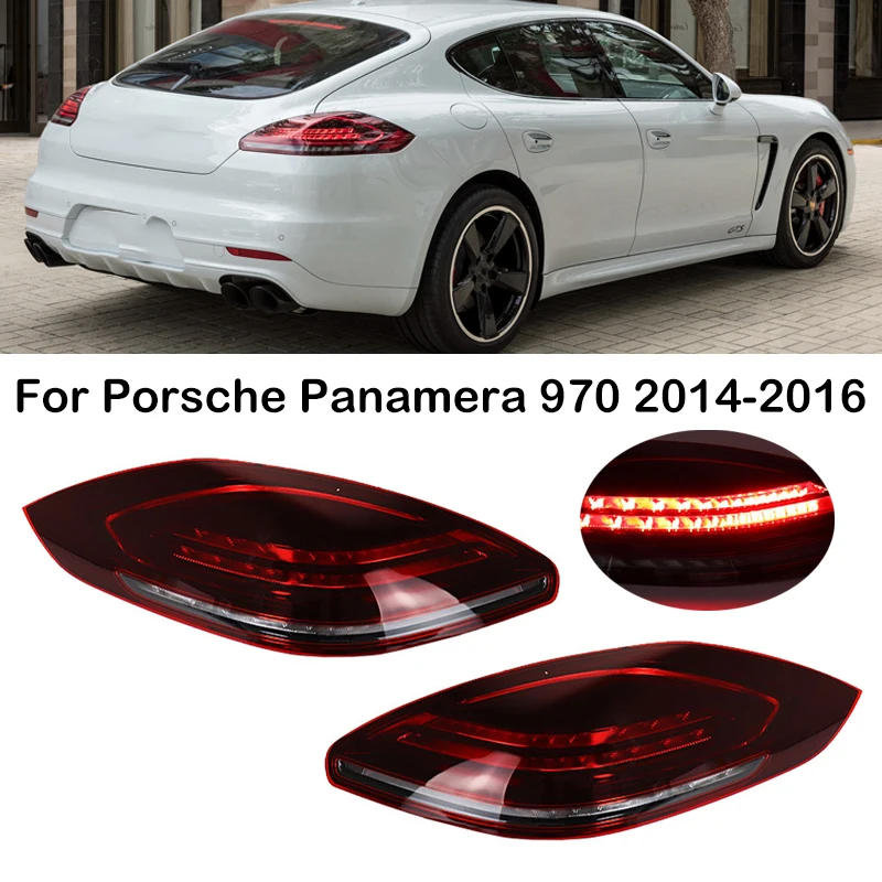 Sche Panamera 970用スモークテールライト,警告ブレーキランプ