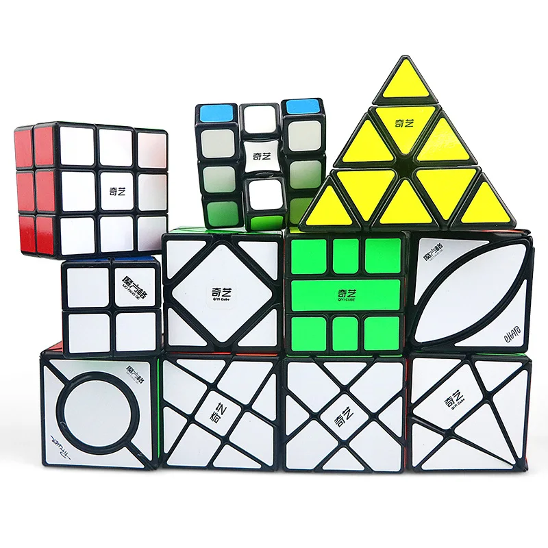 Kit Cubo Mágico Puzzle Xiaorui - 2x2 3x3 Pirâmide