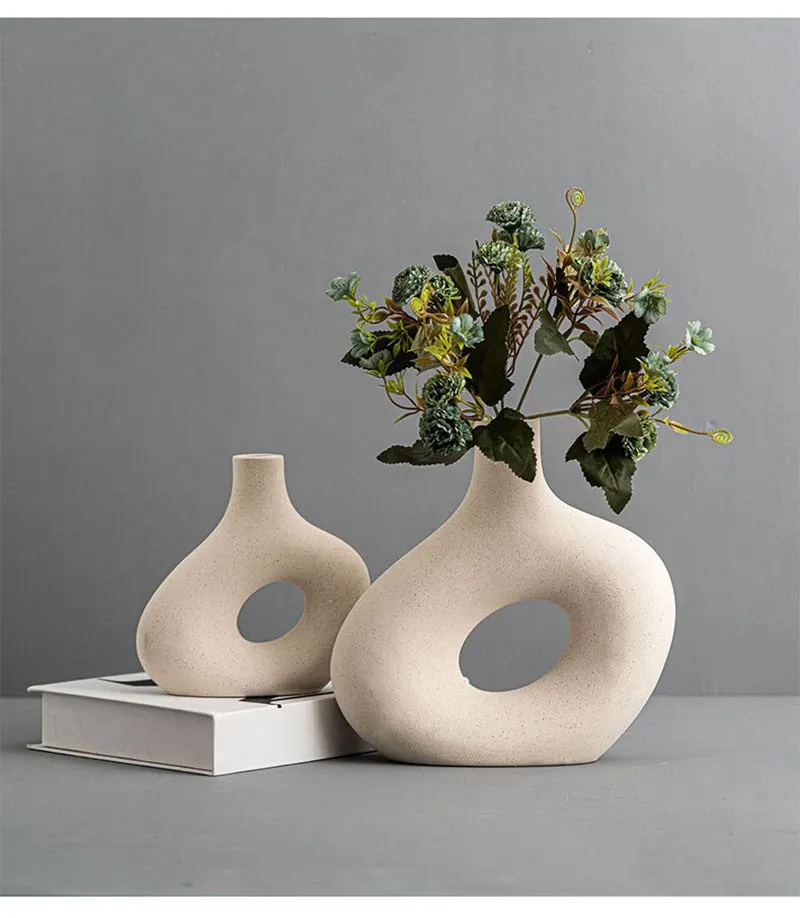 Nordic Matte Decoration Ceramic Vase