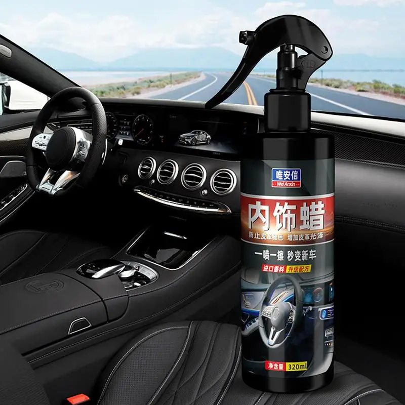 Car Cleaner Interior Car Seat Cleaner Leather Conditioner Natural Plant  Ingredients In Delicate Emulsion Good Cleaning Effect On - AliExpress