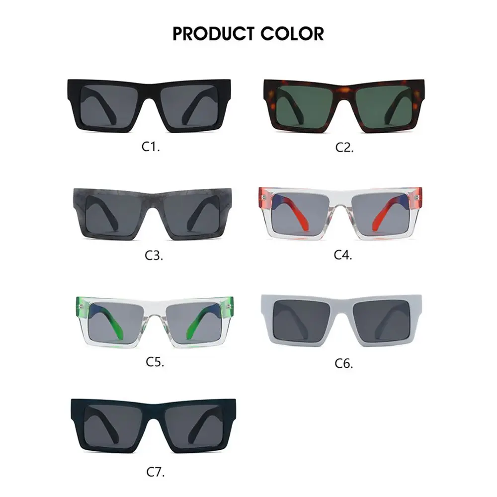 Gafas de Sol Cuadradas de Estilo Y2K con Montura de Colores Sb35fef4494b64b1bbb7e161ebd1b0581W