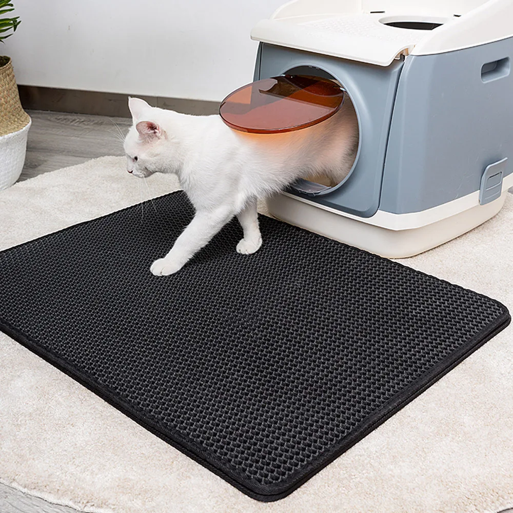 Eva Pet Litter Catcher Mat Cat Litter Mat Waterproof Waterproof Eva Mat Cats Cat Beds