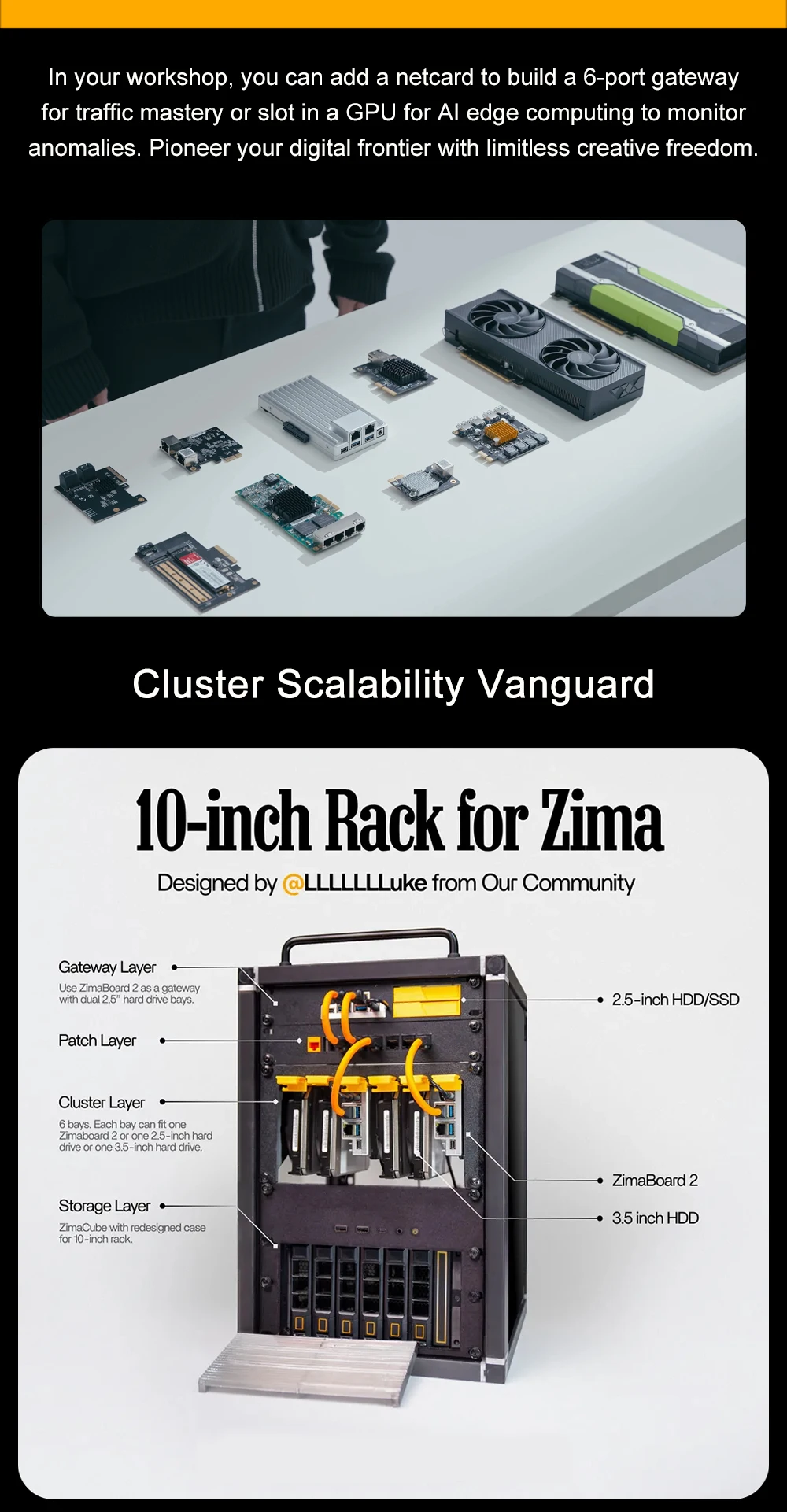 ZimaBoard 2 Hyper Performance Single Board Server Intel N150 SOC ZimaOS Mini NAS