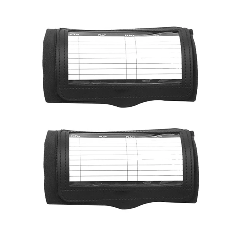 2 Pack Adult Sports Wristbands For Football, Baseball, And Coaching-Arm Bands