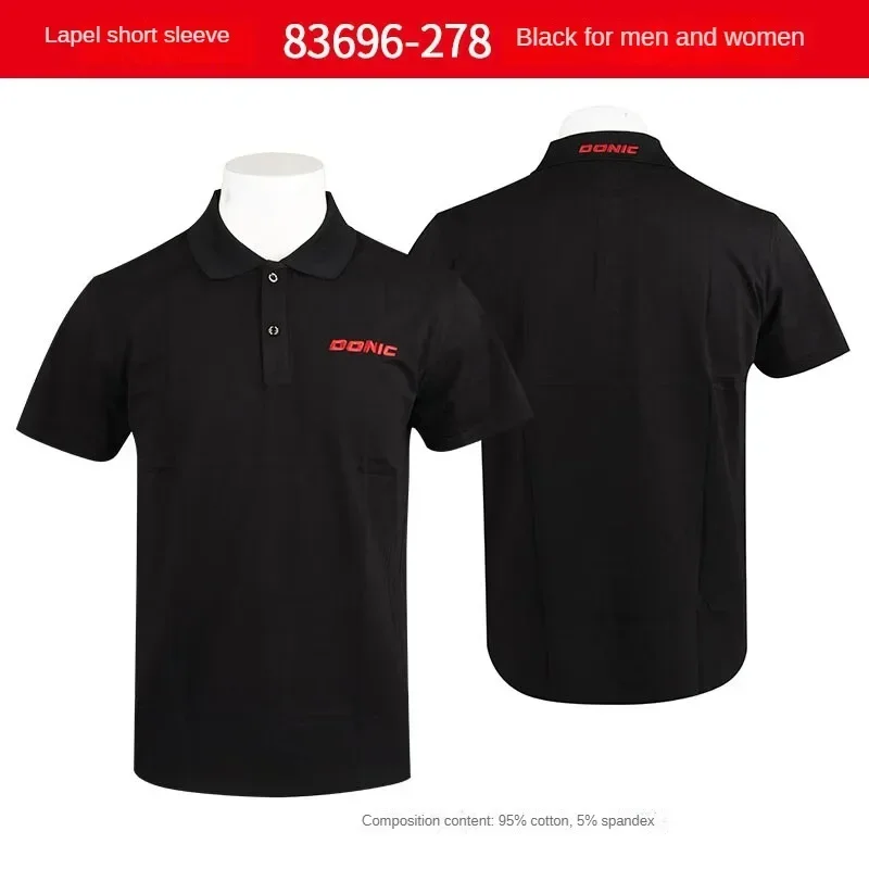 national team Sport jersey donic Table tennis jersey men women t-shirts T shirt Badminton bottom quick dry top