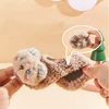 Winter Plush Baby Slippers Cute Cartoon Bear Sock Shoes for Infant Boys Girl Soft Sole Anti-slip Floor Socks Kids Walking Shoes 3