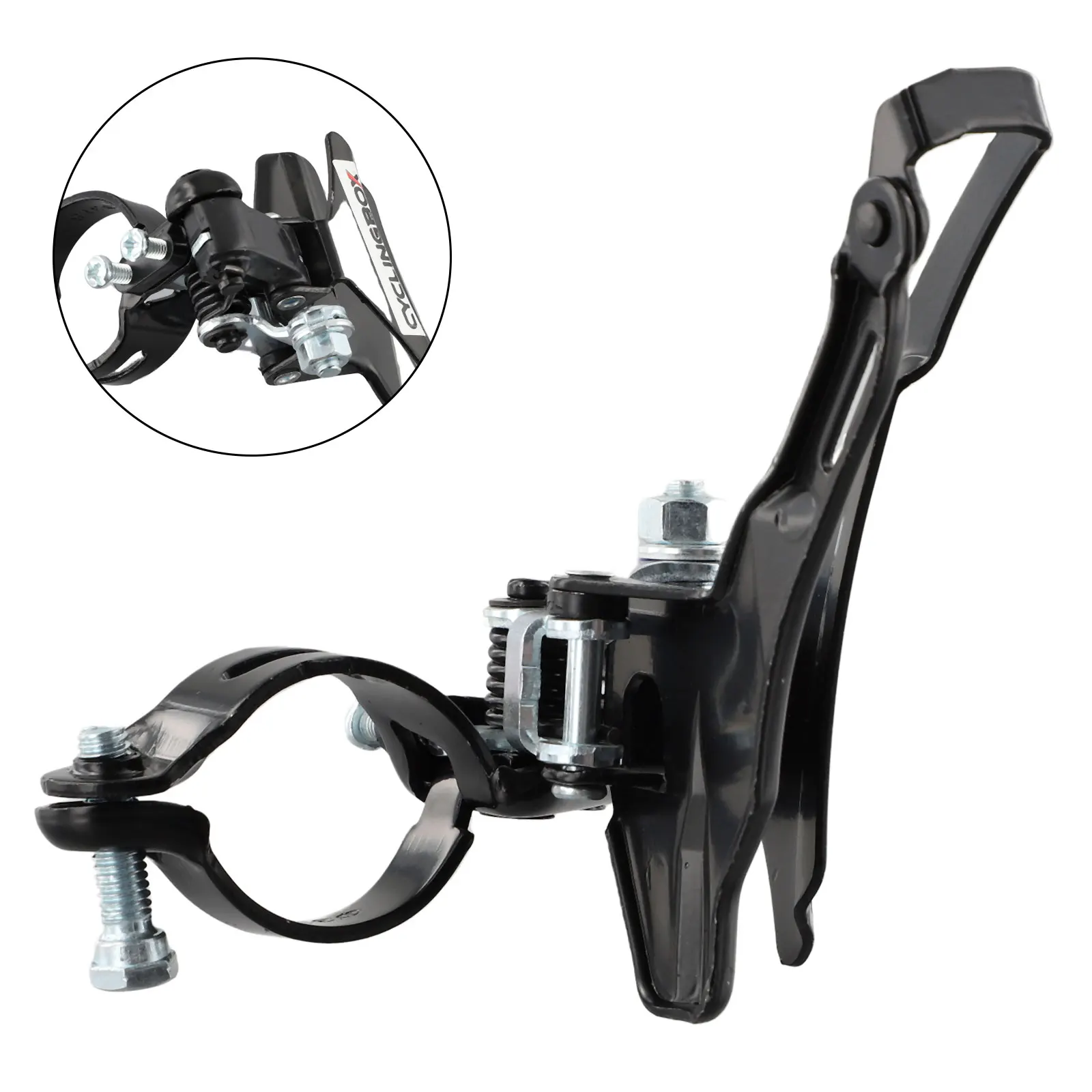 

1pc Front Derailleur MTB Front Derailleur Mountain Bike Bicycle Derailleur Transmission Governor 10x10x8.5cm Bicycle Accessories
