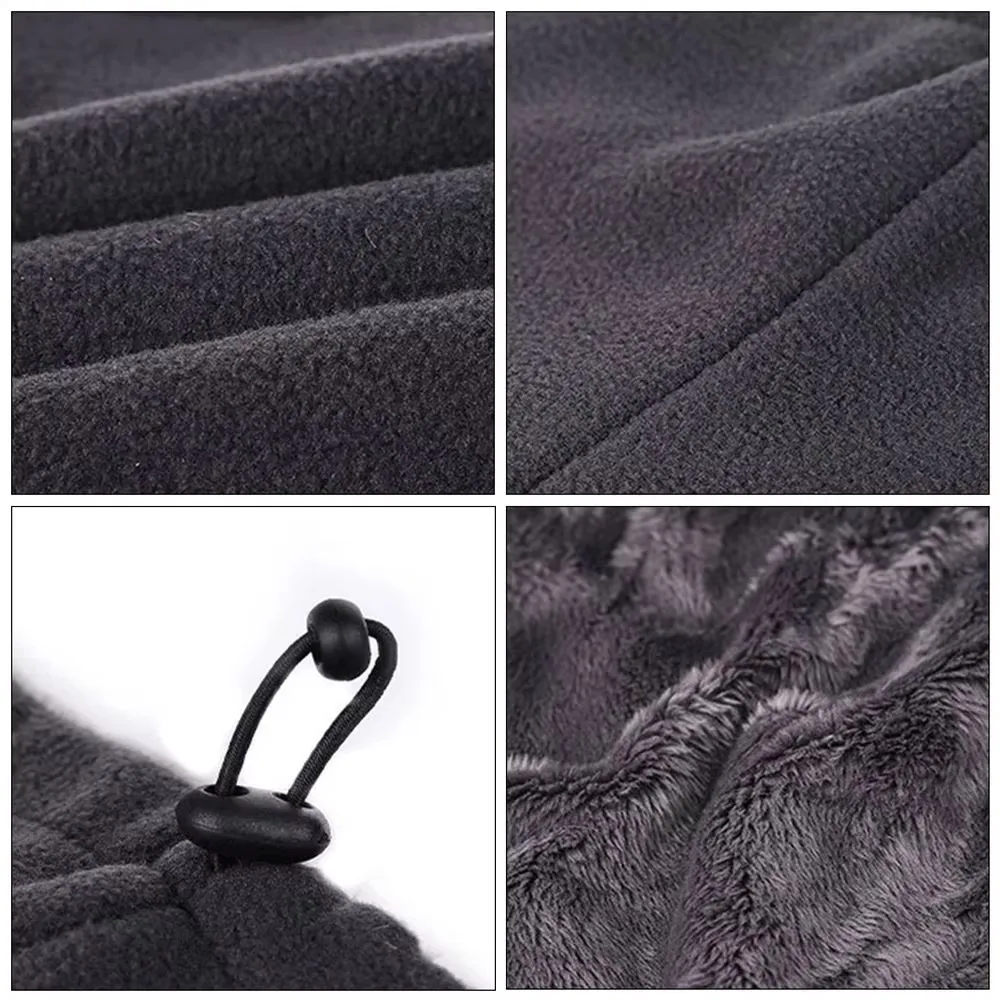 Fleece Neck Warmer Soft Polar Fishing Skating Running Sport Face Mask Outdoor Winter Camping Hiking Hat Warm Cycling Scarf