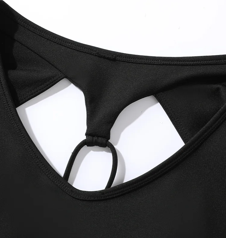 Sexy Hollow Backless Yoga Wear Long-sleeved Shirts Gym Women's Slimming Sports Top Pilates Training Fitness Wear Outer