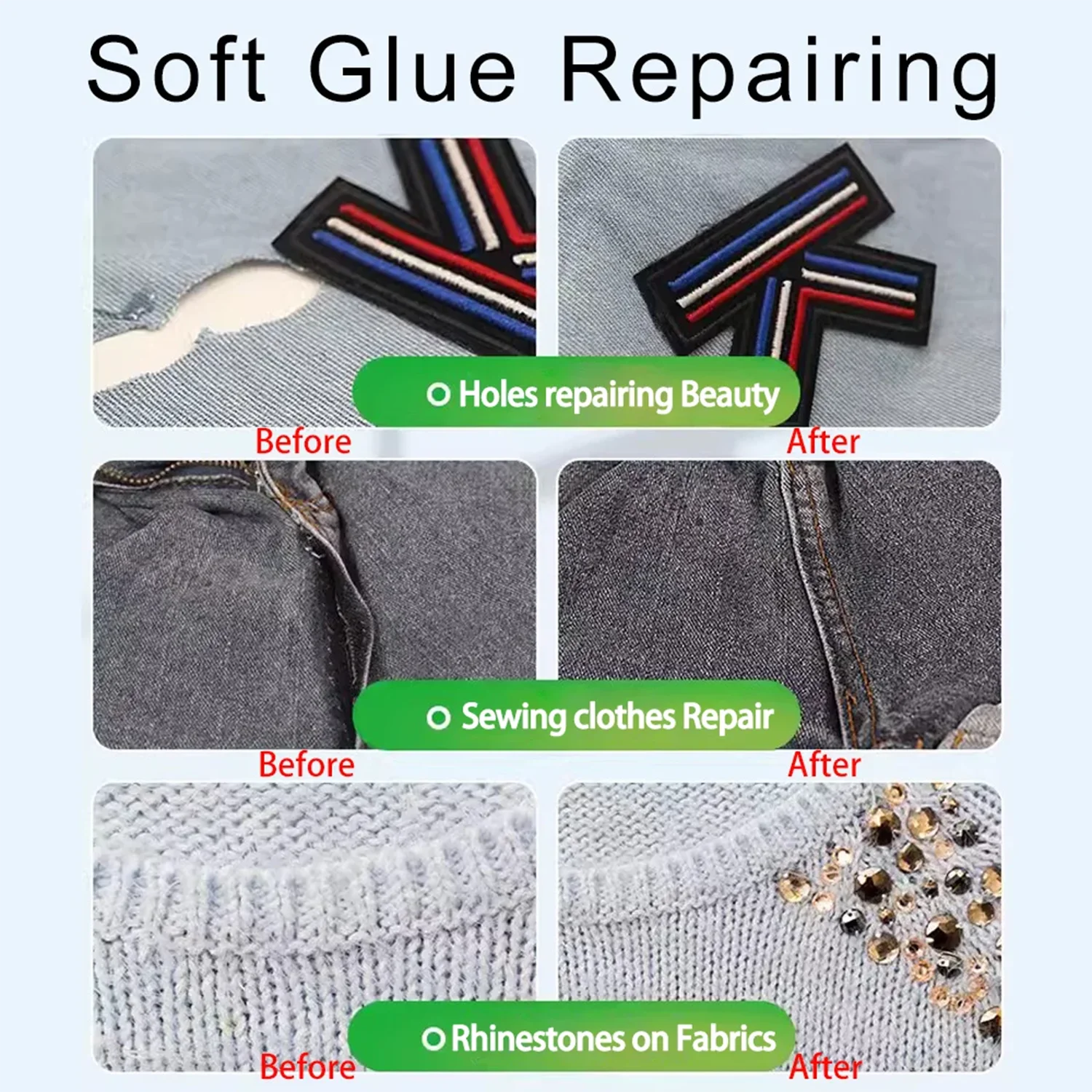 Multi-Purpose Precision Adhesive for Jewelry, Crafts, and Repairs - Waterproof and Transparent