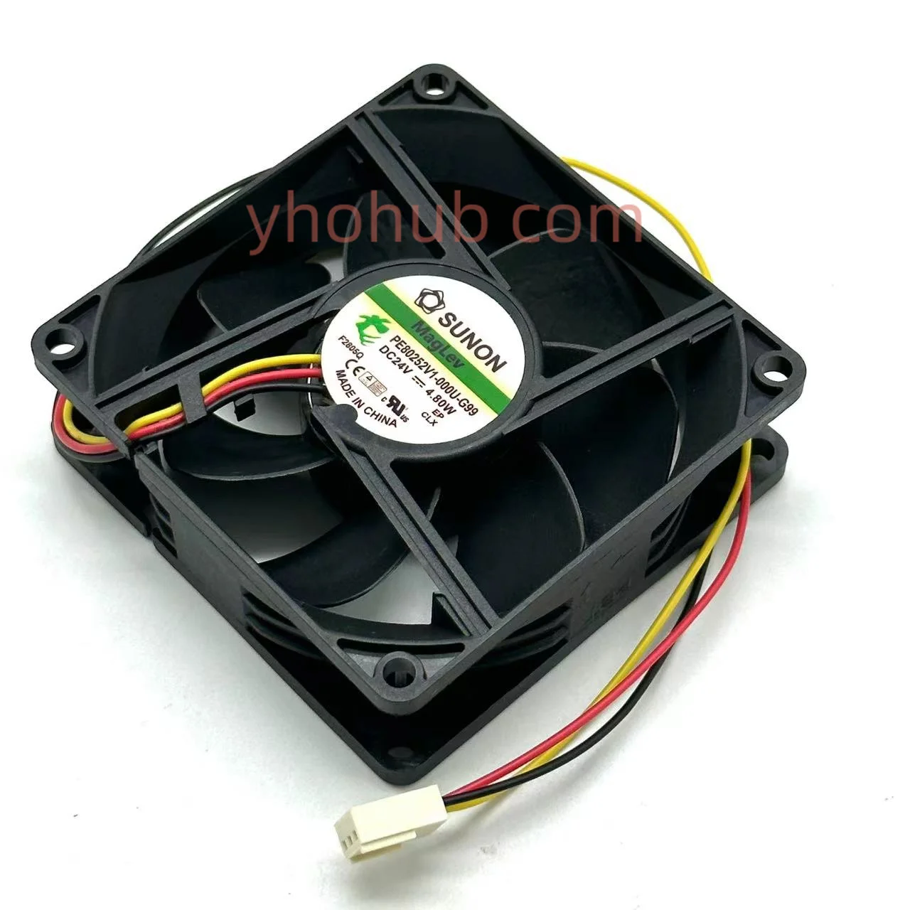 Sunon PE80252V1-000U-G99 dc 24v 4.80w 80x80x25mm ventilador de refrigeração do servidor