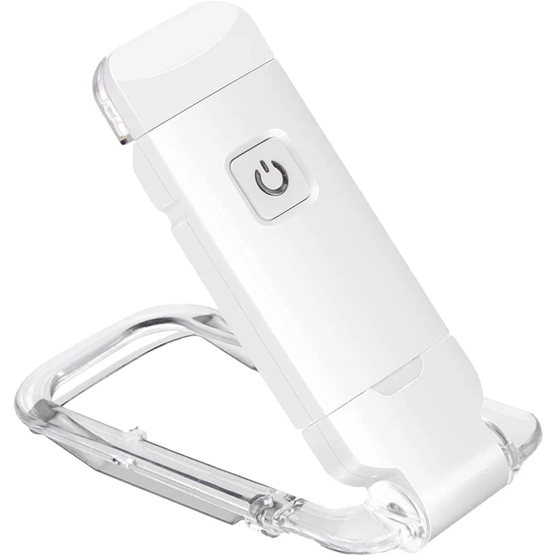 

2X USB Rechargeable Book Light,For Kids Reading,LED Clip On Book Reading Lamp For Eye Care At Night Bookworms Travel