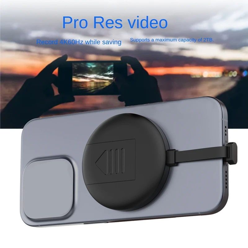 Best-Magnetic M.2 2230 Nvme NGFF SSD Enclosure 10Gbps USB3.2 GEN2 Type-C SSD Case For Iphone 15 Pro Max Prores 5