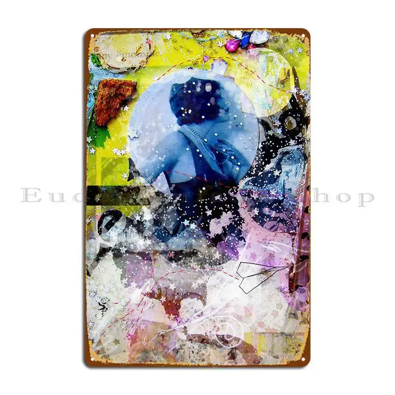 

Singing At The Moon Metal Sign Classic Club Party Wall Decor Designing Cinema Tin Sign Poster