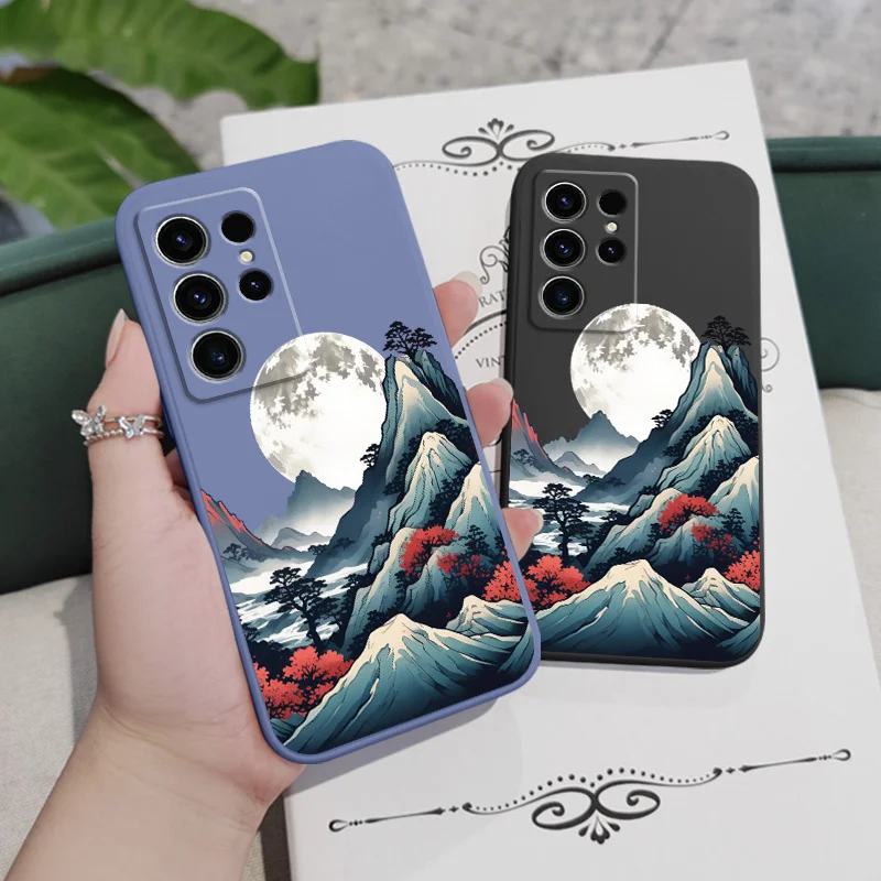 Smoke Mountain Protective Phone Case