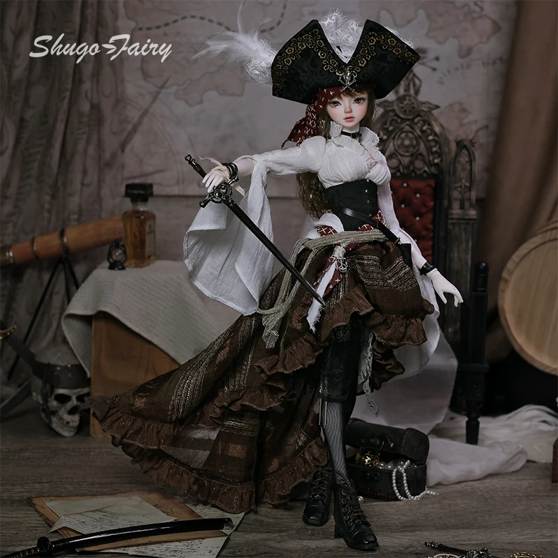 Kikyou BJD Doll 1/4 Weep - Suora Gotica Fanciulla Horror Notte, Bambola Snodata In Resina Da Collezione (44 Cm)