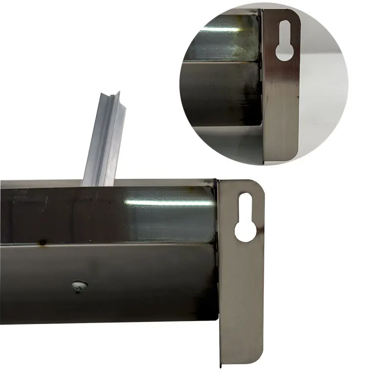 3-hole oil recovery rack Automotive maintenance residual oil waste return collector Wall mounted stainless steel rack