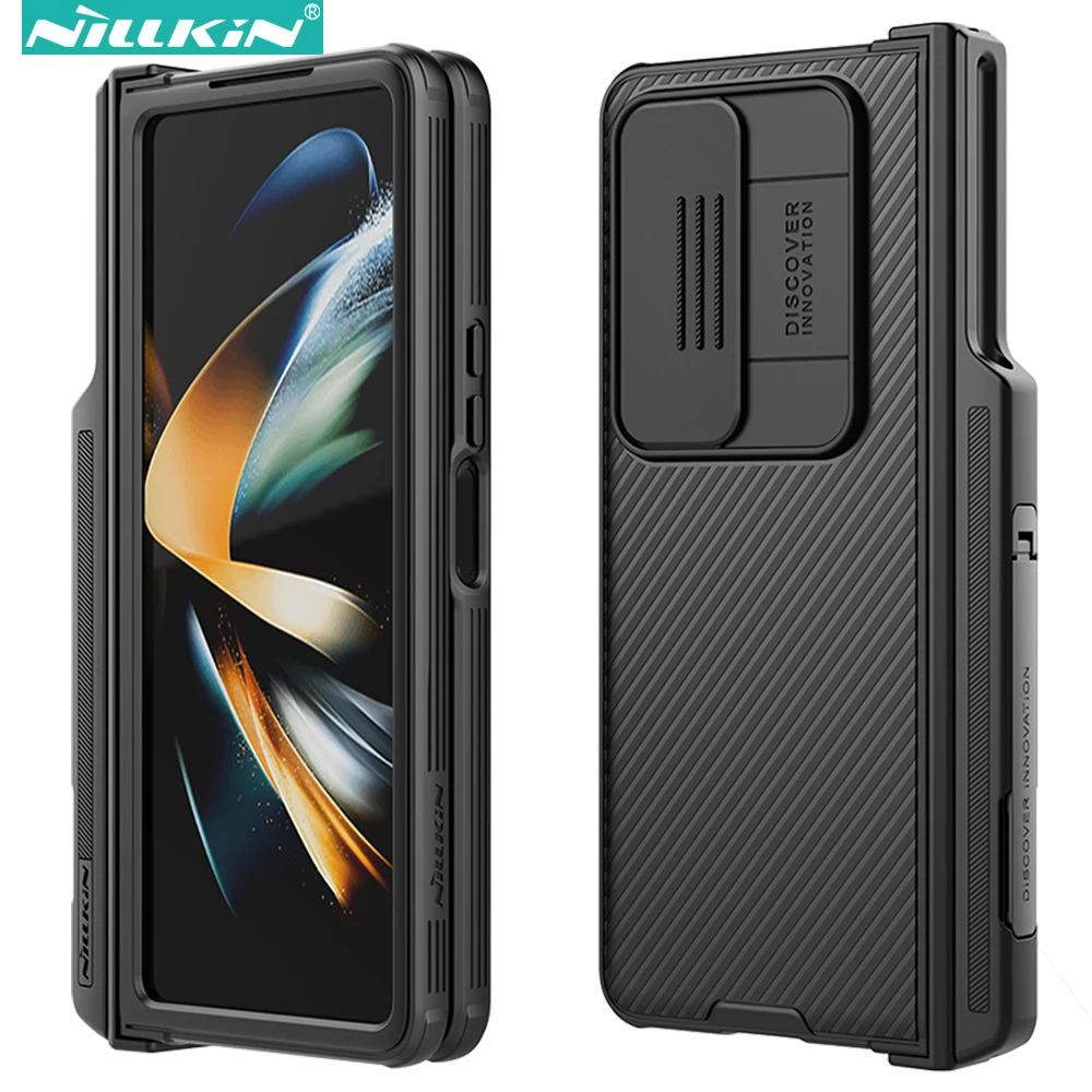 

Nillkin CamShield Pro Case for Samsung Galaxy Z Fold 4 5G (Set Version), with Slide Camera Cover & Pencil Case