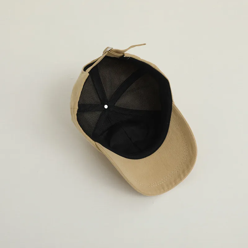 Baseball Cap Baby Hat Kids Sun Hat Fashion Spring Autumn Children Girls Boys Sun Hat Solid Letter Kids Baseball Cap Outdoor Adjustable Visor Baby Cap