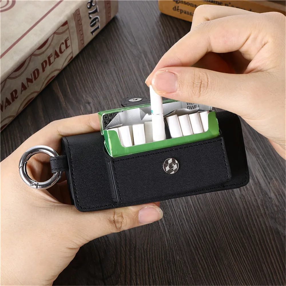 IQOS ILLUMA 프라임용 6가지 색상 플립 가죽 케이스 IQOS ILLUMA 파우치용 가방 케이스 홀더 IQOS 7TH 8TH 액세서리용 보호 케이스