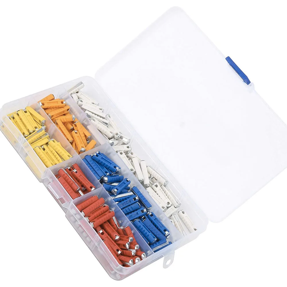 200PCS GBC Europäischen Automotive Sicherung Set 5/8/10/16/30AMP 6mm Auto Klinge bakelit Auto Klassische Auto Sicherung Für Vintage Autos – Detail 7