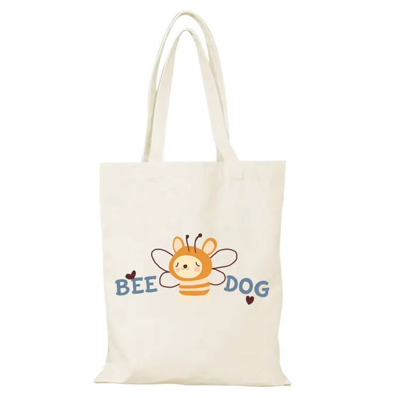 Shopper-Tasche, Cartoon-Öko-Tasche, Charakter, Damentaschen, neue Handtaschen, Damenhandtasche, Einkaufstasche, Strandtuch, Segeltuch, Schultertasche, faltbar – Detail 10