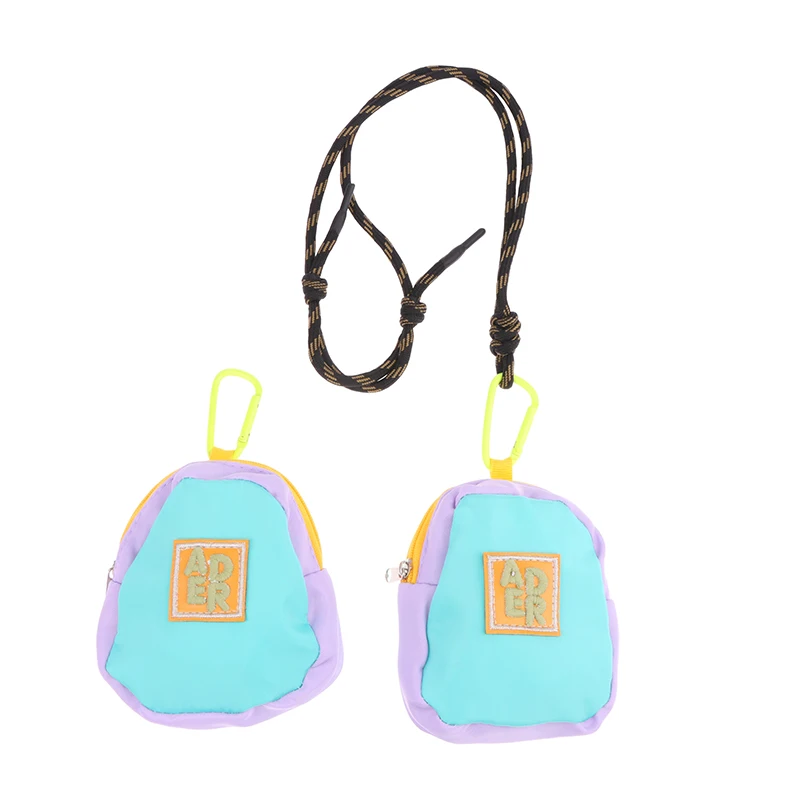 Portable Outdoor Sports Waist Bag Coin Purse Pendant Key Earphone Storage Bag Backpack Hanging Bag Wallet Pouch