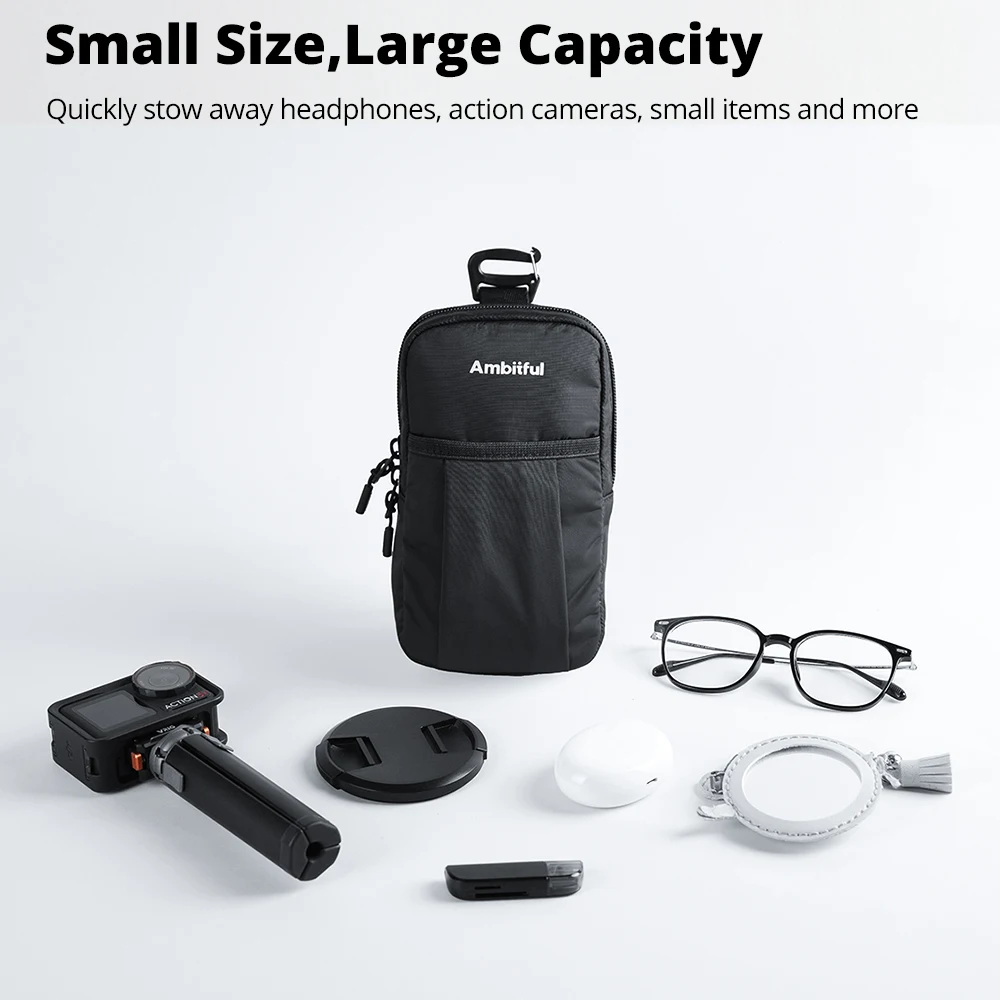 Ambitful Water Resistant Compact Shoulder Strap Bag