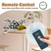 Remote Control Cat Toy Interactive Electric Fluttering Sparrow Realistic Bird Movements Engaging Pet Play Accessory 2