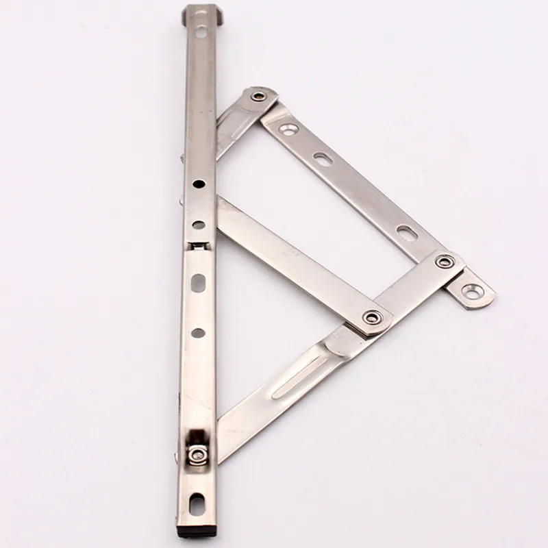 13.5 Square Slot Casement Window Sliding Hinge Stainless Steel Steel Window Sliding Strut Bracket Windproof Hardware 10inch