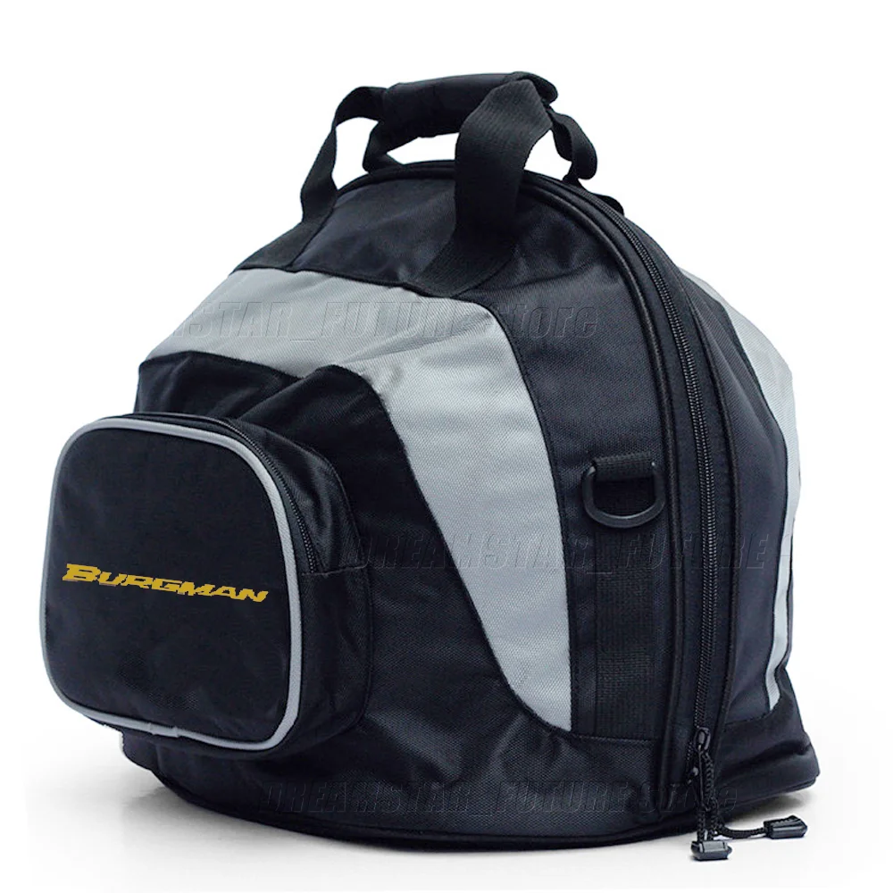 

​For Burgman AN 123 200 250 650 2000-2023 Motorcycle Helmet Bag Large Capacity Waterproof Handbag Shoulder Bag