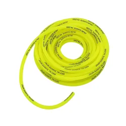 1 Meter Universal Motorcycle Fuel Filter Hose - Petrol Pipe Fuel Gas Oil Tube (YELLOW)