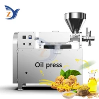 Oil Pressers Machine S06 Kitchen Seeds Sunflower Sesame Coconut Peanut Vegetable Bean Hot Cold Home Commercial Extraction Maker 1