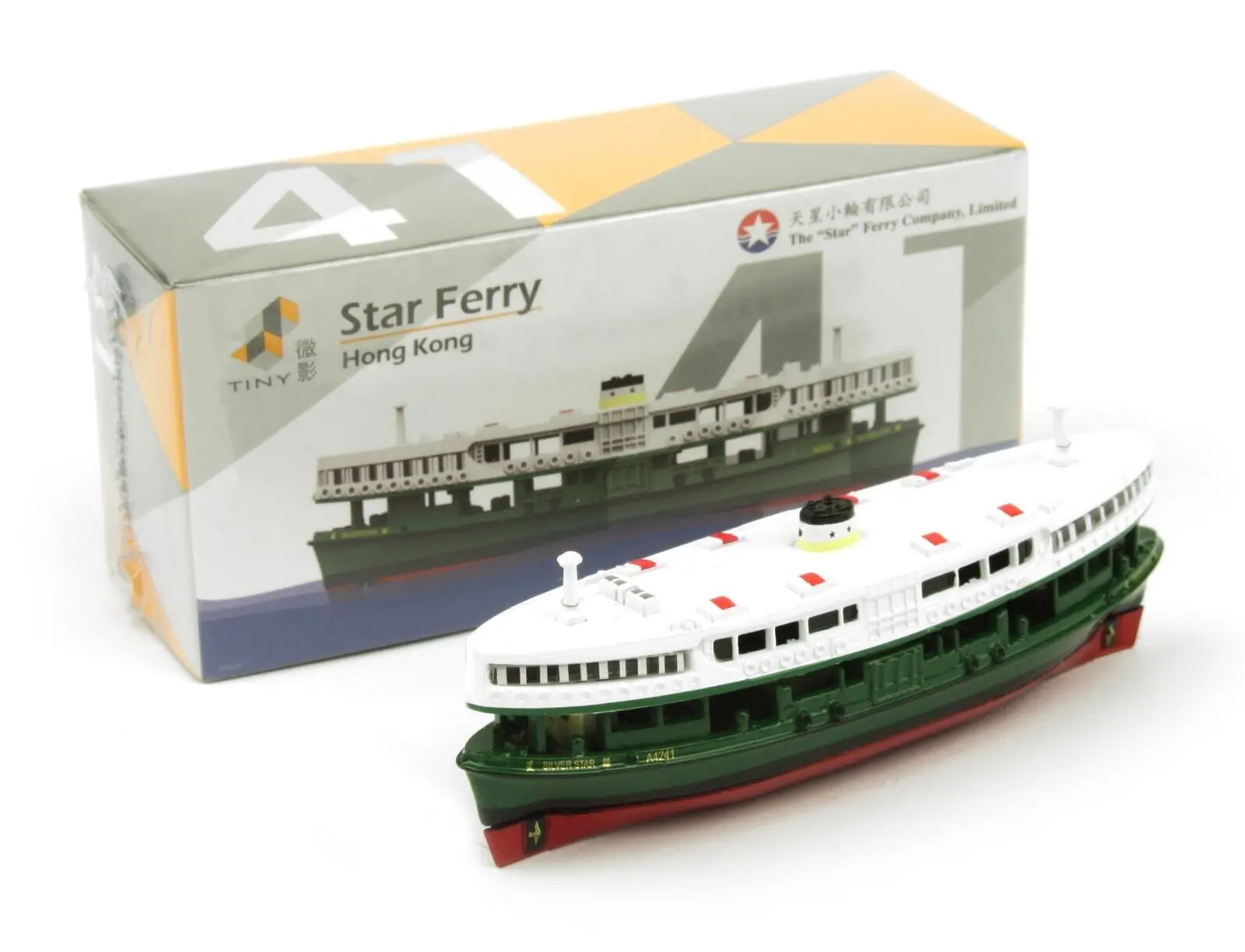 

Tiny City Die-cast 41 - Star Ferry ATC64073 DieCast Model Car Collection Limited Edition Hobby Toy Car