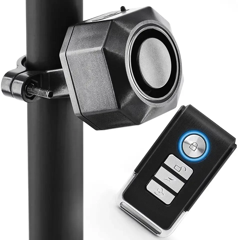 

USB Rechargeable With Remote Wireless Vibration Sensor Alarm Anti Theft Alarm For Bike Motorcycle Bicycle Alarm