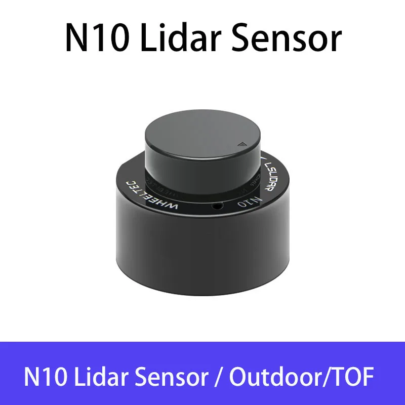 

Lidar N10/N10P водонепроницаемый 25 м Lidar датчик 360 ° TOF антибликовый Лазерный Радар Поддержка ROS2