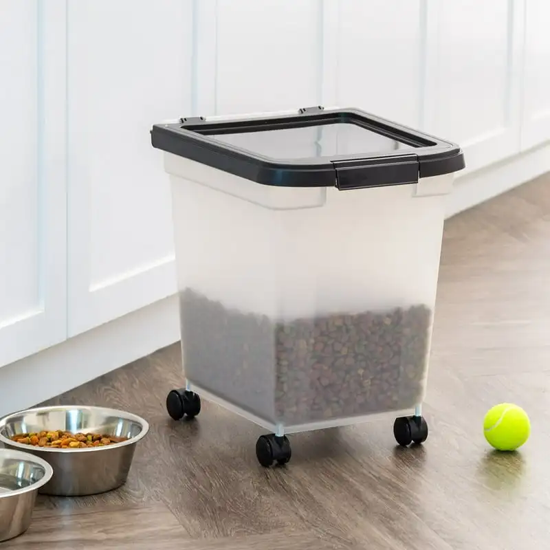 https://ae01.alicdn.com/kf/Sb361e54e331b485c853e71a60fd9458c2/25lb-Pet-Food-Container-with-Sealed-Top-Black-Water-fountains-Slow-feeder-cat-Raised-cat-bowl.jpg