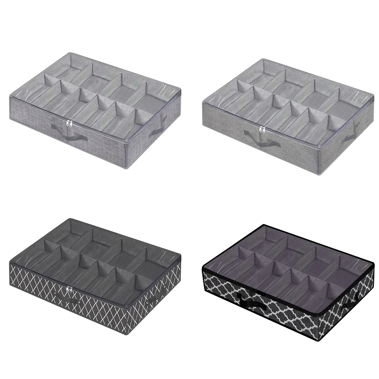 

2022 Under Bed Shoes Storage Organizer Container Foldable Under Bed Closet Box Bag Under Bed Organizer Shoes Storage Holder