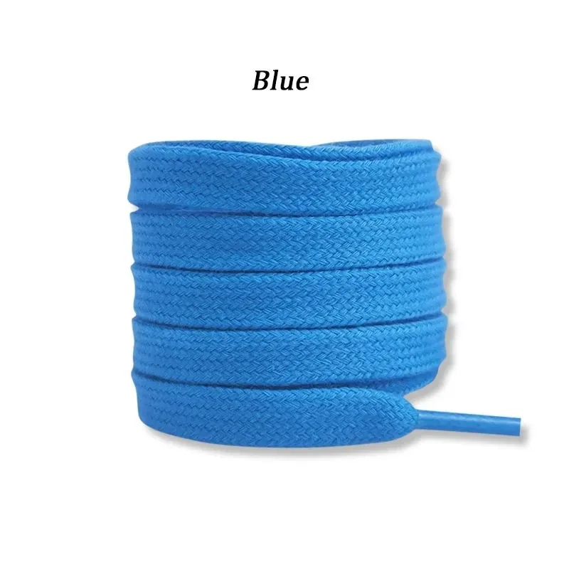 Vibrant Solid Color Cotton Shoelaces for All Ages - Variety of Lengths