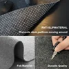 80*40cm Extra-Large Premium Felt Mouse Pad for Gaming and Office - Anti-Slip Durable Polyester Desk Mat XXL Gaming Wool Felt Pad 6