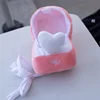 Creative Ring Box Plush Toy Love Diamond Ring Case Stuffed Couple Ring Surprise Gift Box Propose Memory Wedding Gift 6